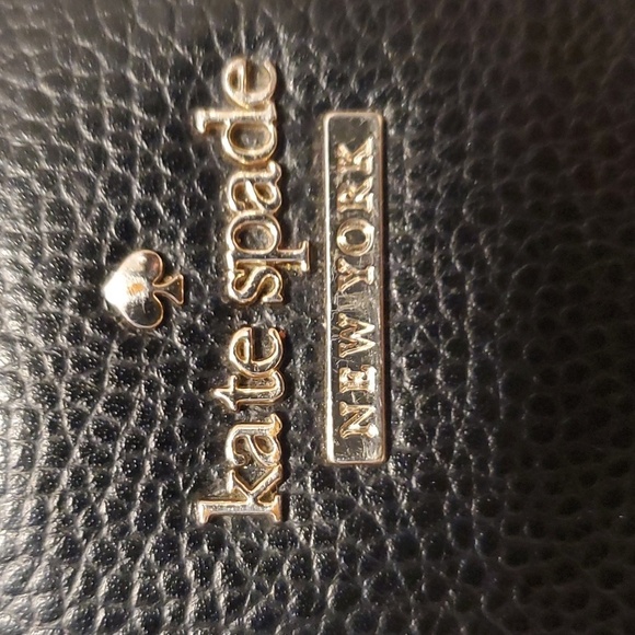 Kate Spade Black Leather Wallet ♠️♠️♠️♠️ - Picture 2 of 9